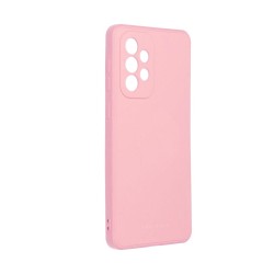 Capa de Silicone com Moldura de Câmera para Samsung Galaxy A33 5g Rosa Capa de Silicone com Moldura de Câmera para Samsung Galaxy A33 5g Rosa